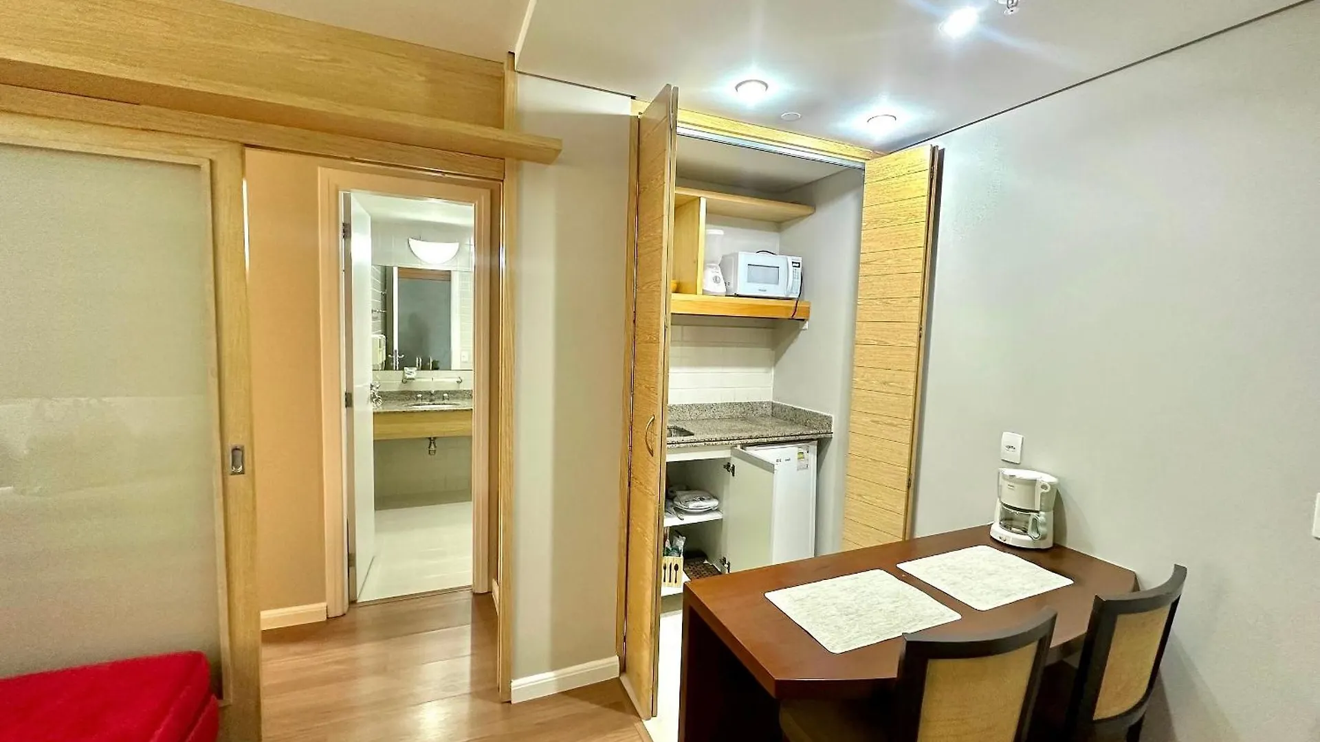 아파트 Times Square Hotel Moema Avenida Jamaris 100 - Uh211 상파울루 브라질